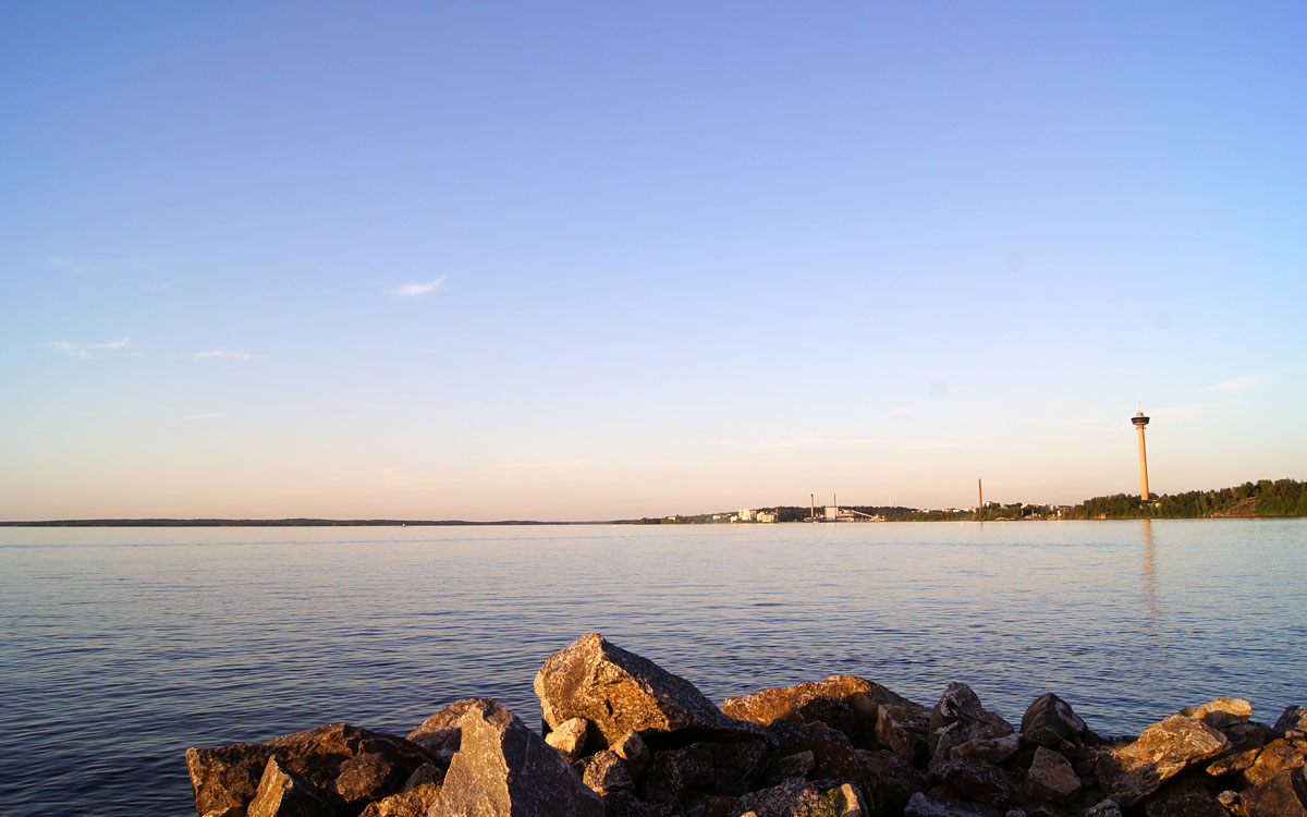 Im Norden wird Tampere vom Näsijärvi-See eingerahmt